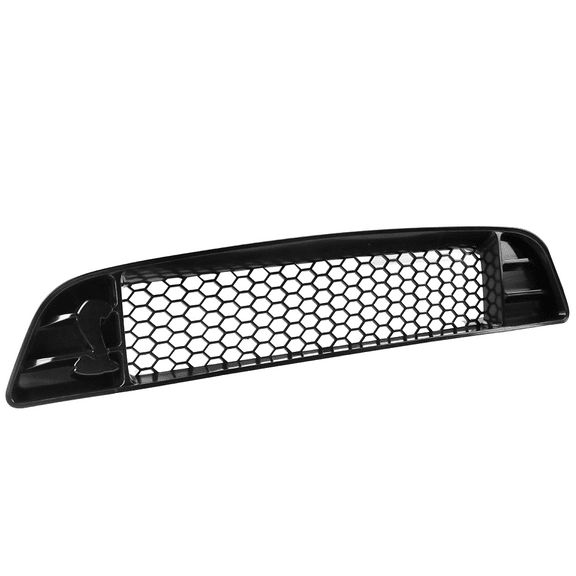 Ikon Motorsports Compatible with 13-14 Ford Mustang Shelby GT500 Front Bumper Upper Grille with Mesh Black 2013 2014