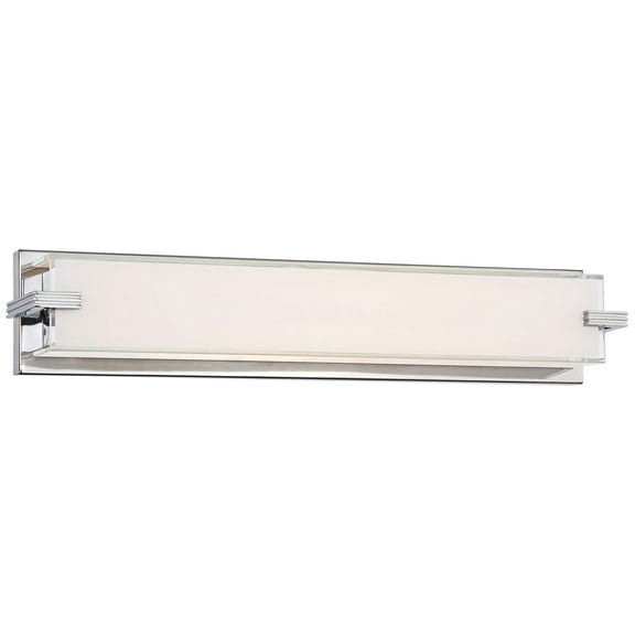 George Kovacs Lighting - Cubism-40W 1 LED Bath Vanity in Contemporary Style-24