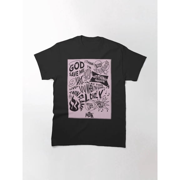 Machine Gun Kelly Poster (Tracklist) - Mgk T-Shirt Sizes S-5Xl GooGate