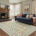 thumbnail image 2 of GENIMO 5'x7' Area Rug for Living Room, Machine Washable Non Slip Low Pile Rug for Bedroom Dining Room, Modern Artistic, Soft Cream, 2 of 6