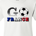 thumbnail image 4 of Inktastic Go, France- Soccer, Football Youth T-Shirt, 4 of 5