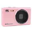 thumbnail image 1 of Cámara Digital 4K Para Adolescentes, Punto De 44MP Y Cámara De Disparo Con Zoom De 16x, De Cámara Pequeña Para Familiares Y Amigos, USB 2.0, Batería De 1200 MAh, Cámara De, 1 of 7