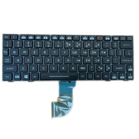 Replacement CF-18 CF-19 CF18 CF19 Emissive Backlit Chiclet US Keyboard Panasonic Toughbook