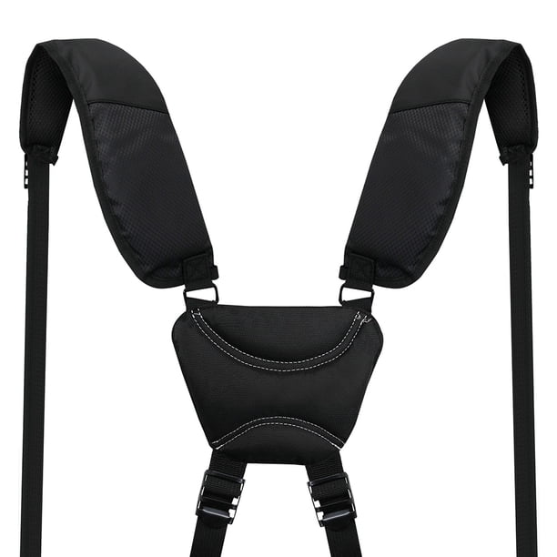 Greeniant Correa para bandolera de golf Correas antiarañazos ajustables Suministro acolchado Golf Negro