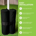 thumbnail image 6 of GOGHOST Pop up Canopy Weights Tent Sand Bags for Outdoor Canopy Tent Legs,4 Pack,Black, 6 of 7