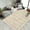 Brown, variant on GlowSol 2' x 6' Washable Runner Rug Vintage Non Slip Bedroom Rugs Floral Indoor Entryway Runner Rug for Hallway Laundry, Taupe