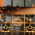 thumbnail image 2 of pitrice LED Atmosphere Autumn Night Pumpkin Light Decorative Light Halloween Window Light and Decoration Gift Decoration maple leaves, 2 of 6