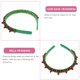 thumbnail image 3 of AURARMLET Accesorio Para Cabello De Verde Con Para Fiesta Y Familiar, 3 of 6