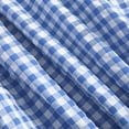thumbnail image 5 of KICILVS Renaissance Costume Women Puff Sleeve Vintage Gingham Plaid Dress Empire Waist U Neck Casual Halloween Swing Dress, 5 of 6