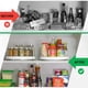 thumbnail image 5 of Bandeja giratoria de 25 cm, bandeja de almacenamiento giratoria de 360°, estante giratorio para especias de cocina, estante para especias giratorio para condimentos, botellas, gabinete de refrigerador, 5 of 5