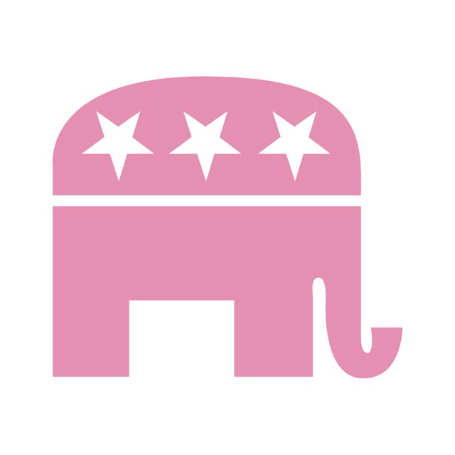 Republican Logo Sticker Decal Die Cut - Self Adhesive Vinyl ...