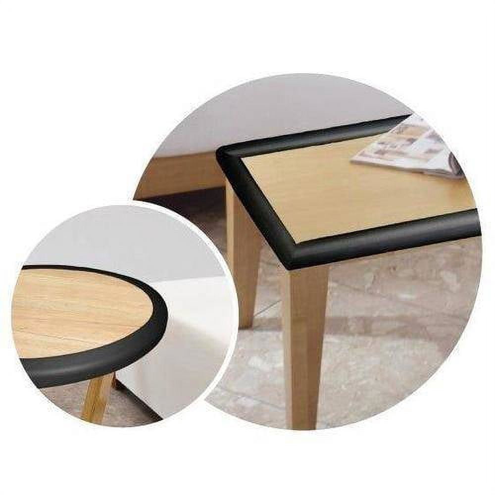 KidKusion Foam Rubber Edge Guard for Tables, 13.1 ft, 1 CT, Black, Toddler