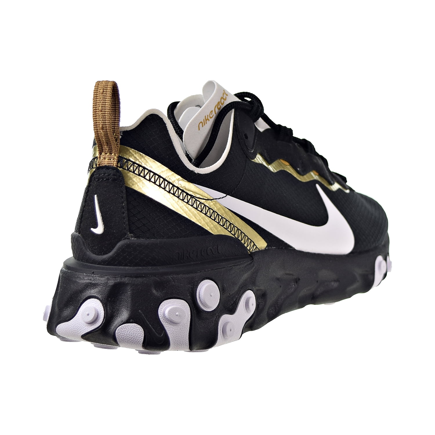 Nike Nike React Element 55 Black Metallic Gold White Ct1590 001 Walmart Com Walmart Com Nike Nike React Element 55 Black Metallic Gold White Ct1590 001 Walmart Com Walmart Com