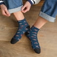 thumbnail image 3 of Pofeuu Octopus Sea Life Print 30cm Socks, Adult Running Hiking Socks for Youth and Adult, 3 of 7