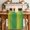 Green, variant on Green Orange Vertical Striped Table Runner 48 Inches, Modern Color Ombre Bed Runner Dresser Scarves Tabletop for Indoor Outdoor Parties/Ceremony/Banquet, 13" x 48"