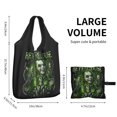 thumbnail image 4 of Large Reusable B-Beetlejuice Betelgeuse Bootleg Grocery Bags Recycle Foldable Retro Halloween Flim Shopping Eco-Friendly Bag, 4 of 4