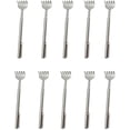thumbnail image 1 of 10 Pieces Stainless Steel Claw Retractable Back Scratcher Extendable Items Portable Pocket Pen Holder for Daily Use, 1 of 6