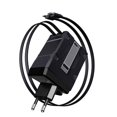 thumbnail image 1 of 120W Dual-Port Fast Charger with Retractable Cables for All Smartphones, Tablets, & Laptops, Wall Quick Charge Adapter, 1 of 7