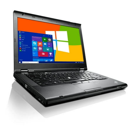 Lenovo ThinkPad T430 Laptop Computer, 2.60 GHz Intel i5 Dual Core Gen 3, 8GB DDR3 RAM, 128GB SSD Hard Drive, Windows 10 Home 64 Bit, 14" Widescreen Screen
