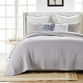 thumbnail image 5 of Greenland Home Textured Fashion Finely Stitched Bedding Set, Monterrey Gray, 3-Piece Full/Queen, 5 of 6