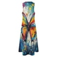 thumbnail image 4 of Colorful Butterfly Ress Women Elegant Luxury Women's Clothing Summer 2025 Novelties, 4 of 6