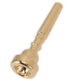 thumbnail image 2 of Embout de Trompette, Cuivre Performance Stable Durable Facile à Essuyer la Bouche de Trompette pour Instrument de Musique Or, 2 of 8