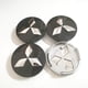 thumbnail image 2 of Juego de 4 tapacubos para centro de rueda Mitsubishi, 60 mm/2,35 pulgadas, emblema de cubierta central con logotipo para cubo de rueda compatible con Mitsubishi (negro), 2 of 2