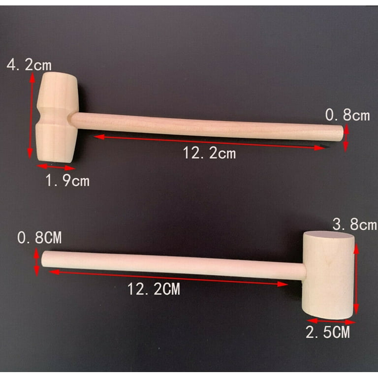 Mini on sale wooden hammers