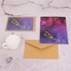 thumbnail image 5 of Happy Birthday gift Starry Sky Hot Stamping Cards Folding Universal Card Business Cards Message Card and Envelope, 5 of 5