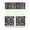 Gothic Halloween-107, variant on Spooky Cute Tier Curtains 3PC Set - Halloween Ghost Pumpkin Bat Design Kitchen Rod Pocket Window Panels