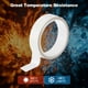 thumbnail image 5 of Cinta PTFE de alta temperatura Uxcell, 1 pulgada x 33 pies, cinta de tela recubierta de PTFE adhesiva, cinta adhesiva de PTFE, blanca, 0.13mm de grosor, 5 of 6