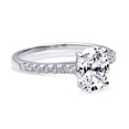 thumbnail image 5 of BERRICLE Sterling Silver Solitaire Wedding Engagement Rings 1.8 Carat Oval Cut Cubic Zirconia CZ Ring for Women, Rhodium Plated Size 6, 5 of 11