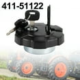 thumbnail image 3 of Fuel Tank Cap W/Key For Kubota Excavator SVL75-2 KX91-3S U35-S2 RD411-51122, 3 of 11