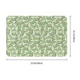 thumbnail image 3 of Bingfone Cute Crocodile Door Mat 16"x24" Front Entrance Non-Slip Low Profile Washable for Entryway, 3 of 7