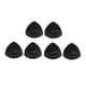 thumbnail image 1 of 3 pares de insertos de sujetador triangulares, almohadillas, copas de sujetador, insertos extraíbles, transpirables, push up Negro, 1 of 8