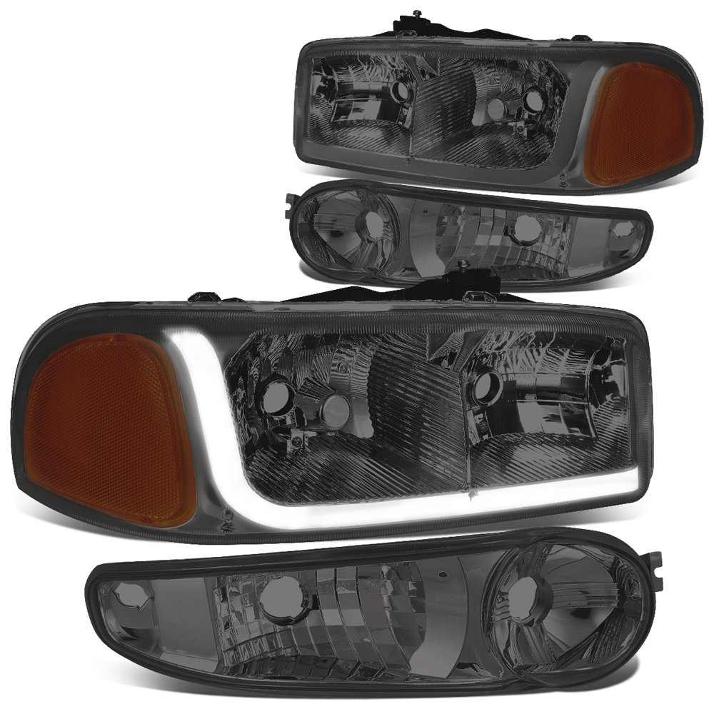 For 2001 to 2007 GMC Sierra 1500 Classic Yukon Denali LED DRL Light Bar