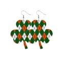 thumbnail image 2 of Pendientes para mujer, regalos para mujer, pendientes de San Patricio, pendientes verdes en forma de gota, joyería, regalo festivo para mujer, pendientes de moda., 2 of 2
