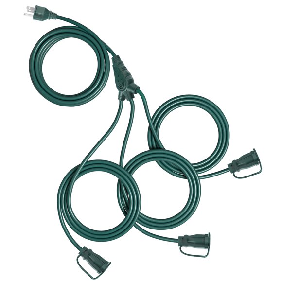 Outdoor Splitter Extension Cords