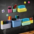 thumbnail image 3 of Marker and Pen Holder Organizer for Whiteboard Refrigerator Locker Metal Cabinet School Home Storage, 3 of 6