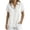 White Shirt Tops, variant on Miluxas Women's Crinkle Textured Short Sleeve Blouse Collared Button Up Loose Tunic Shirts Work office Casual Shirt Tops Summer Basic T Shirts White