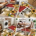 thumbnail image 6 of Area Rug 48×72in, Farm Red Barn and Animal Sheep Floor Carpet Living Room Rug, Blooming Sunflower Floral Art Non-Slip Welcome Mat Indoor Rugs for Bedroom Dining Room, 6 of 9