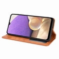 thumbnail image 4 of Dteck for Samsung Galaxy A13 5G Wallet Case, Premium Leather Flip Case RFID Blocking Credit Card Holder Folio Magnetic Stand TPU Interior Shockproof Cover, Brown, 4 of 5