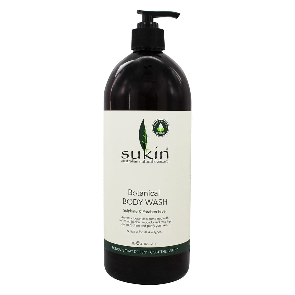 Sukin Botanical Body Wash Original Scent 33.8 fl. oz.