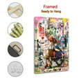 thumbnail image 2 of Banksy Graffiti Work Well Together Room Aesthetic Poster Print Art Wall Painting Canvas Posters Gifts Modern Bedroom Decor 24x36inch(60x90cm), 2 of 6