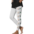 thumbnail image 4 of Aoiroe Leggings for Women,Tummy Control - Buttery Soft - Stretchy Shapermint Leggings Active Tummy Control Pants for Yoga Running & Daily Wear Gym Shark White S, 4 of 6