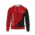 thumbnail image 3 of Sudadera con capucha y cremallera 3D con logotipo impreso de Citroën para hombre, talla grande, informal, para carreras de motos, personalizada, para calle, versátil, talla 100-6XL, 3 of 4