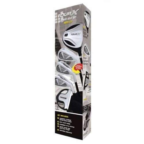 Merchants of Golf Tour X Size 3 Ages 12+ 5pc Jr Set with Stand Bag