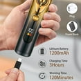 thumbnail image 4 of Professional Hair Clipper for Men,Cordless Hair Trimmer Barber Clipper, Zero-Gap Beard Trimmer with LED Display, Rechargeable, 4 of 5
