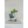 thumbnail image 3 of Creative Co-Op Decorative Stoneware Owl Containers, Multicolor, Set of 3, 3 of 7