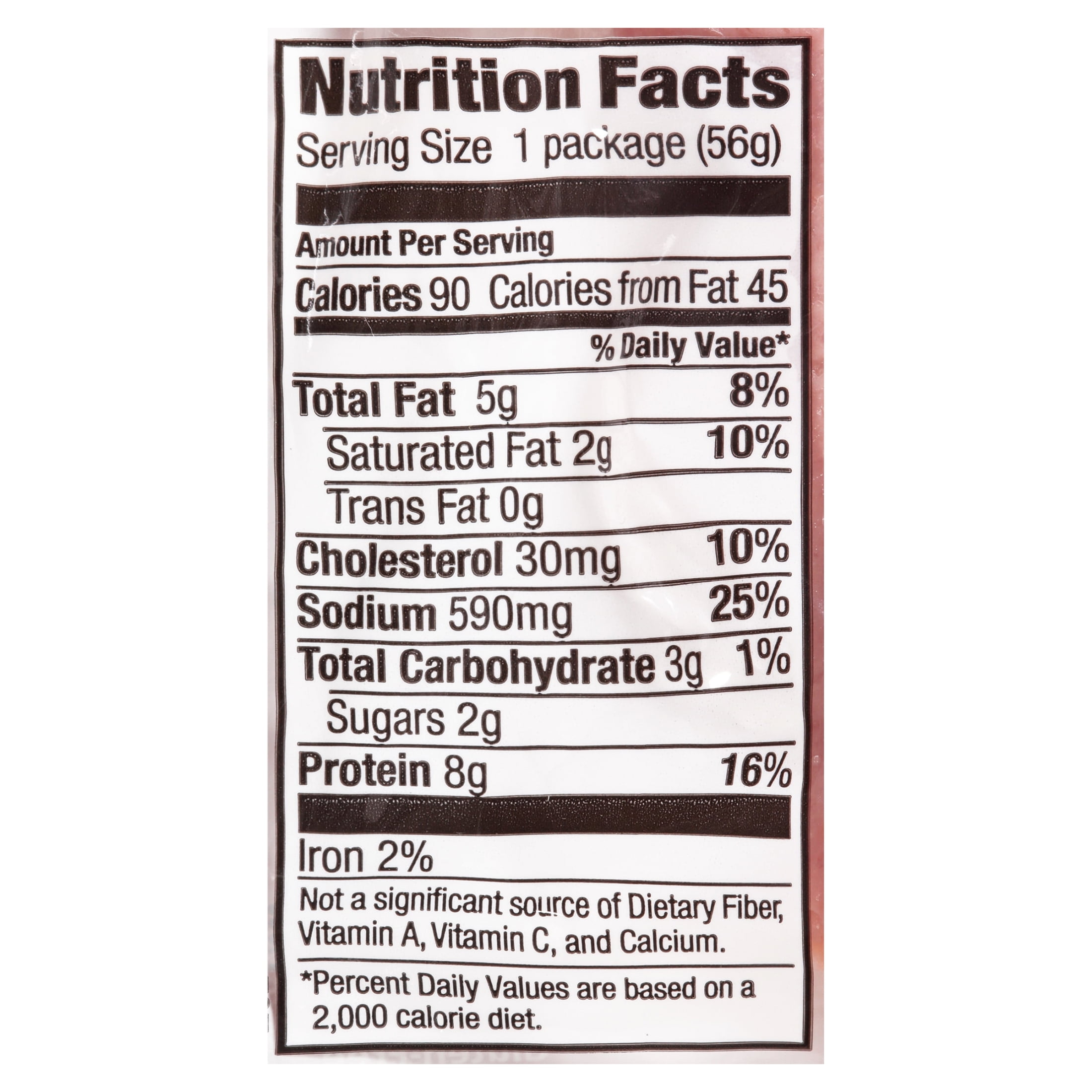 Carl Buddig Honey Roasted Turkey Lunchmeat, 2 oz Plastic Pouch  (56g), Refrigerated